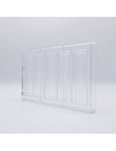 MOLDE CW2429 TABLETA CHOCOLATE 132,5x43x6mm 5cTabletas 2