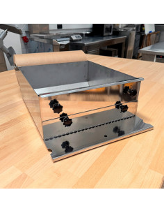 ESCUDILLADORA PLANCHAS SOBREMESA ANCHO 37 cmPequeña Maquinaria