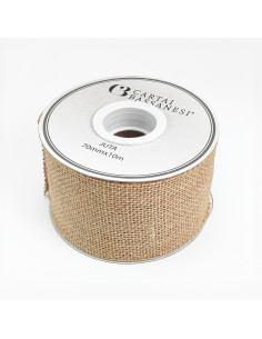 CINTA NASTRO YUTE 70mm x 10 mCinta Vegetal