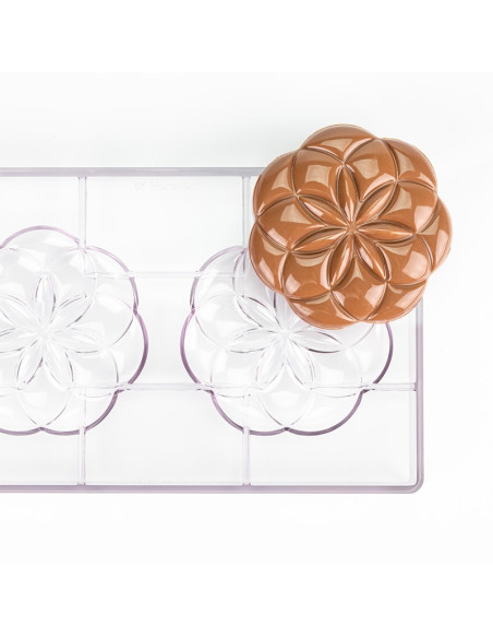 MOLDE 21MA2030 LIFE FLOWER D109x12,5mm 90g 2cTabletas