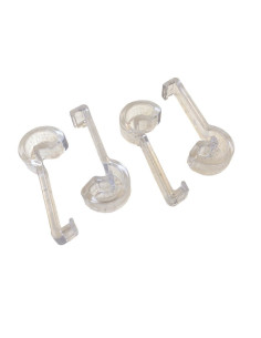 GRAPA MOLDES 22mm TRANSPARENTE PK (4u)