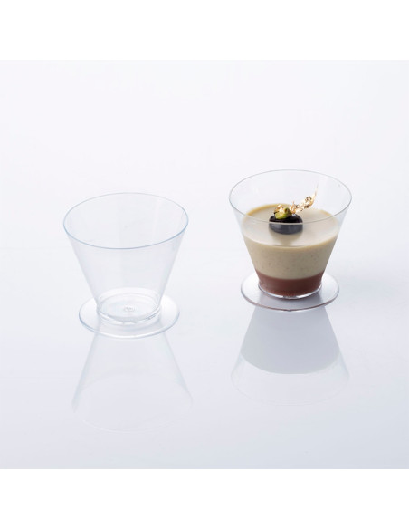 VASO CONO CON PIE (100u)Vasos Pastelería