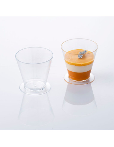 VASO CONO CON PIE (100u)Vasos Pastelería