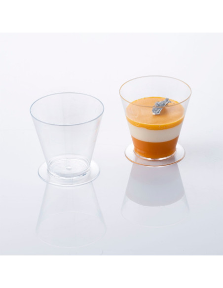 VASO CONO CON PIE (100u)Vasos Pastelería