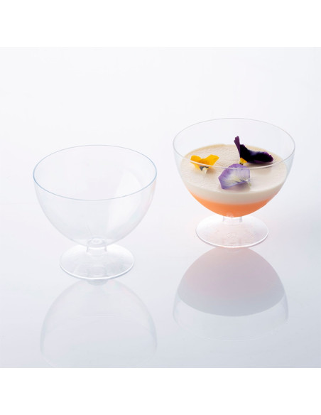 COPA MEDIA ESFERA 215ml (100 uds.)Vasos Pastelería