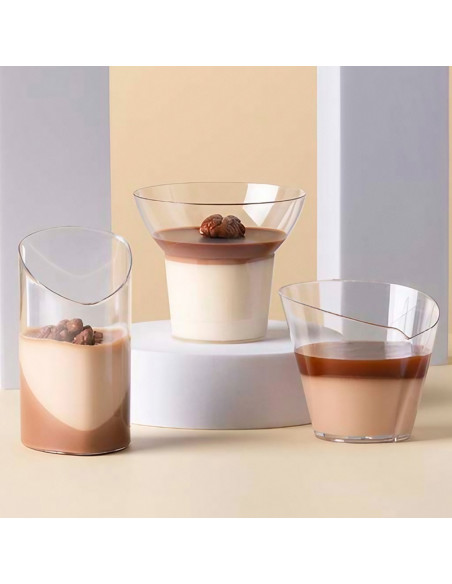 VASO CILINDRO TRUNCADO 80 ml (100 uds.)Vasos catering