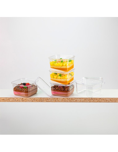 VASO KUBITO 83x83xh49mm 210ml (100 uds.)Vasos Pastelería VASO KUBITO 83x83xh49mm 210ml (100 uds.)Vasos Pastelería