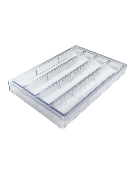 MOLDE TURRÓN R005 POLICARBONATO 250x34,5xh25mm(4c)Turrón