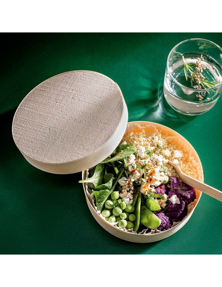 CAJA MADERA 30CL CON TAPA+PAPEL D11xh4cm (50uds.)Moldes madera