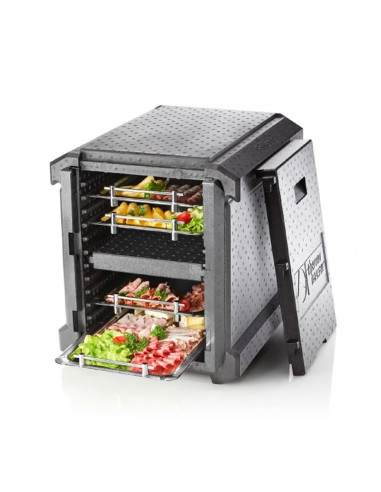 CONTENEDOR ISOTÉRMICO 63x50x58,5 GN THERMOHAUSERContenedores Isotér...