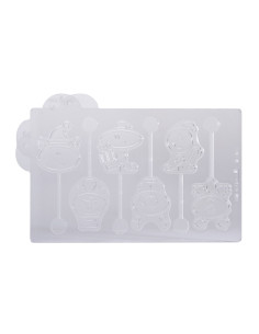 MOLDE PIRULETAS LOLLYPOP NAVIDAD POLICARBONATOPiruletas 2
