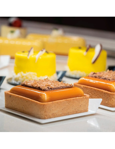 BANDEJA MONOPORCIONES WHITE TRAYS 83x83mm (100u)Bases plástico