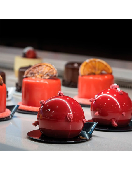 BANDEJA MONOPORCIÓN D86mm PK(100u) BLACK TRAYSBases plástico