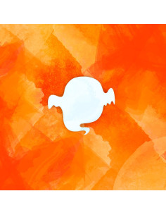 PLANTILLA FANTASMA 68x78x3mmHalloween