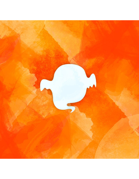 PLANTILLA FANTASMA 68x78x3mmHalloween