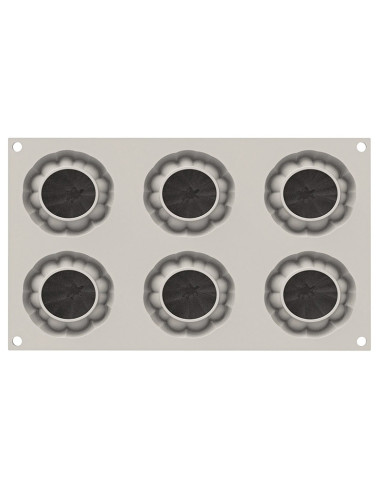 MOLDE DELICA 100 D67xh50mm 6cHalloween