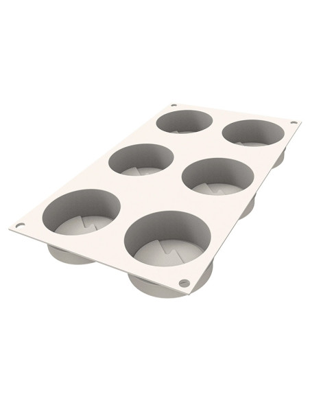 MOLDE MINI HIVER 100 D70xh30mm 6cSilikomart Monoporciones