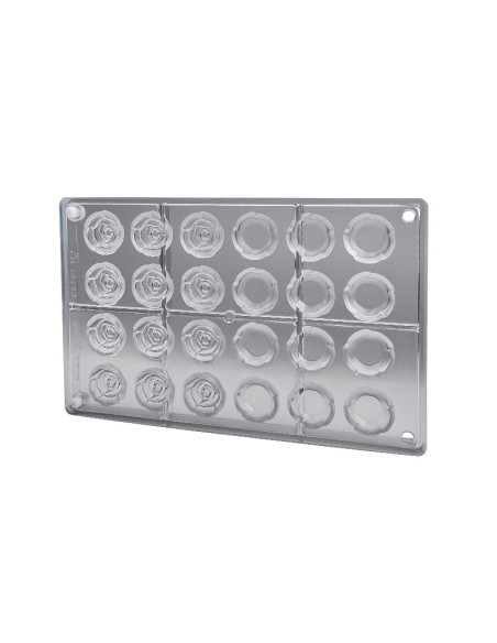 MOLDE ROSA 27x27,8xh20,1mm 12+12p 175x275mm - 10gInicio