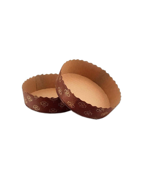 MOLDE PANETTONE BAJO 155x55mm CA (384 uds) 450gPanettone