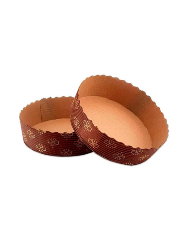 MOLDE PANETTONE BAJO 275x80mm PK (10u) 2000gPanettone MOLDE PANETTONE BAJO 275x80mm PK (10u) 2000gPanettone