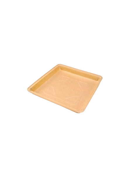 MOLDE CUADRADO NATUR 163x163xh18mm CA (540 uds.)Moldes Papel