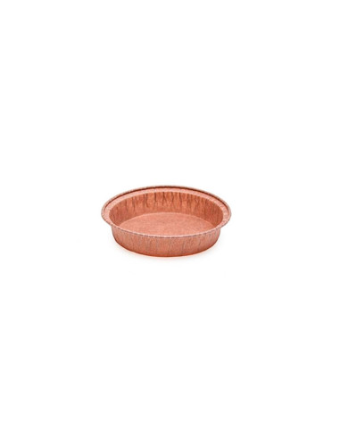MOLDE REDONDO MARRÓN D90xh21mm CA (2250 uds.)Moldes Papel