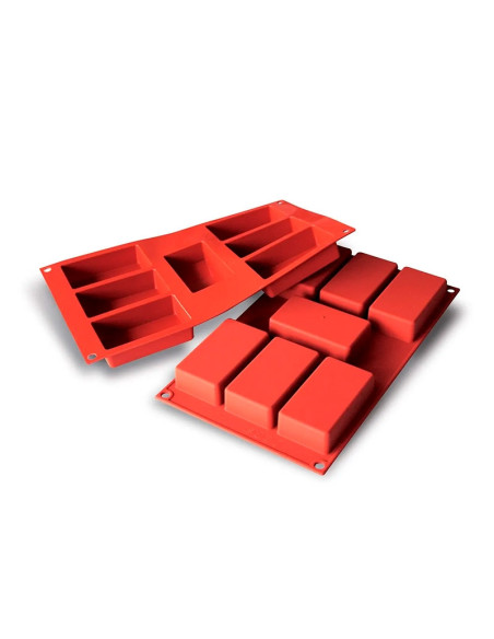 MOLDE DE SILICONA SF110 RETTANGOLO