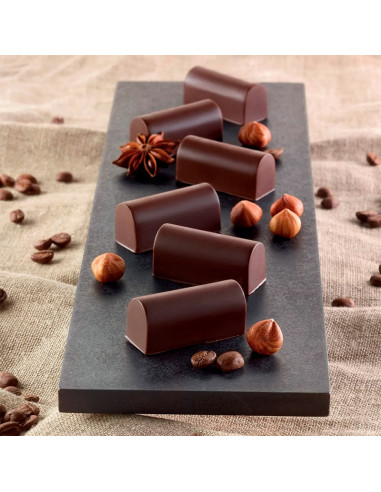 MOLDE DE SILICONA SF129 MINI BÛCHE MOLDE DE SILICONA SF129 MINI BÛCHE