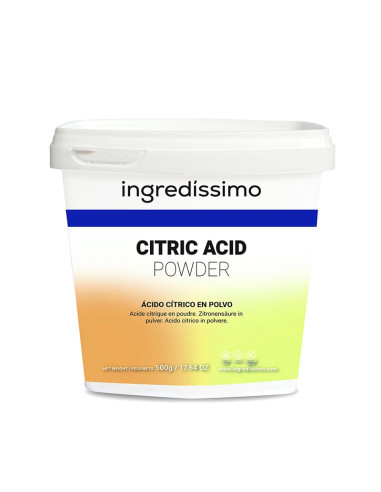 ÁCIDO CÍTRICO ENVASE 500gIngredientes