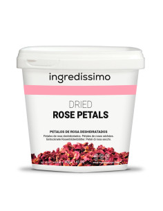 PÉTALOS ROSAS DESHIDRATADOS ENVASE 40 gIngredientes