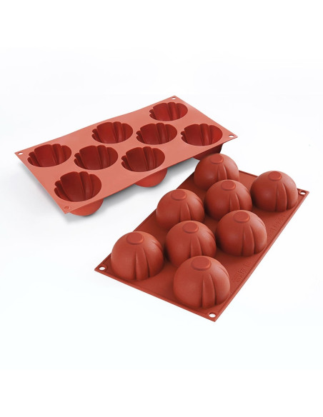 MOLDE DE SILICONA SF159 DOME STRIÉ