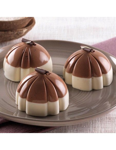 MOLDE DE SILICONA SF159 DOME STRIÉ