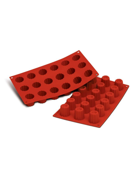 MOLDE DE SILICONA SF033 ACANALADO PEQUEÑO