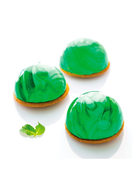 MOLDE SF001 SEMIESFERA D80x40mmRedondos