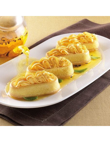 MOLDE DE SILICONA SF160 LOG SAVARIN