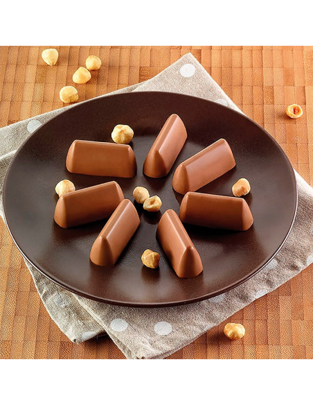 MOLDE DE SILICONA SF125 CHOCO GIANDUIA