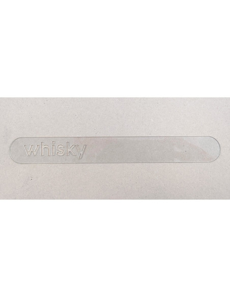 PLANTILLA R002 WHISKY (4 uds.)Plantillas decoración
