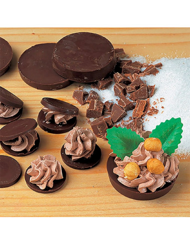 MOLDE SF029 FLORENTINA D60xh12mmRedondos