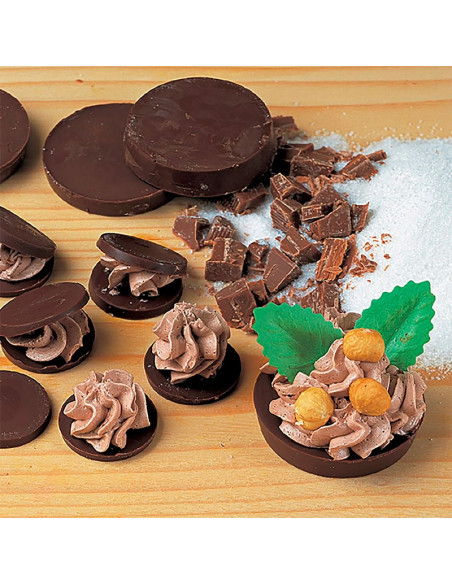 MOLDE SF029 FLORENTINA D60xh12mmRedondos