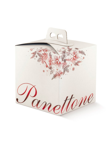 CAJA 210x210x220mm PANETTONE PK (10 uds.) QUADRETOCajas Panettone