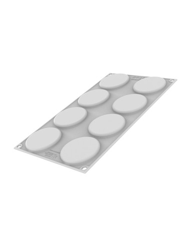 Molde de silicona alimentaria Macaron 110 de Silikomart Professional