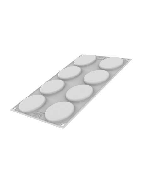 Molde de silicona alimentaria Macaron 110 de Silikomart Professional