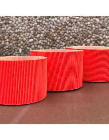 M. PANETTONE ROJO M134/95 RIGIDO PK(25u) 500gr