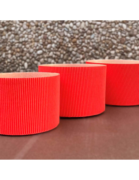 M. PANETTONE ROJO M134/95 RIGIDO PK(25u) 500gr