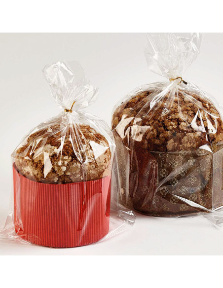 M. PANETTONE ROJO M134/95 RIGIDO PK(25u) 500gr