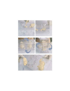 MOLDE ELEFANTE MAMÁ 3D 113x62x62mm (4i) POLICARBONATO MAGNÉTICO 87gr 2