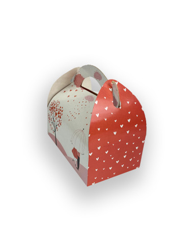 CAJA AMORE 17x10x9cm PK (50u) C/ASAPastelería CAJA AMORE 17x10x9cm PK (50u) C/ASAPastelería