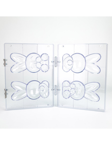 MOLDE DOBLE CONEJO MINOU 77 x 75,5 x h155 mm