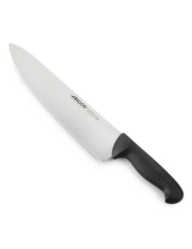 CUCHILLO 300mm COCINERO NEGRO 2900 ARCOSCuchillos