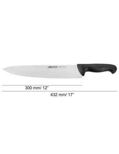 CUCHILLO 300 mm COCINERO NG 2900 ARCOSCuchillos